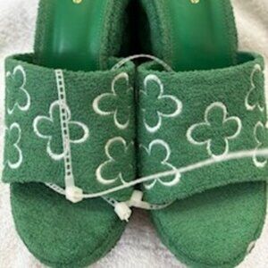 Larroudé "Margot" wedge platform heels NWOT Size 6-1/2